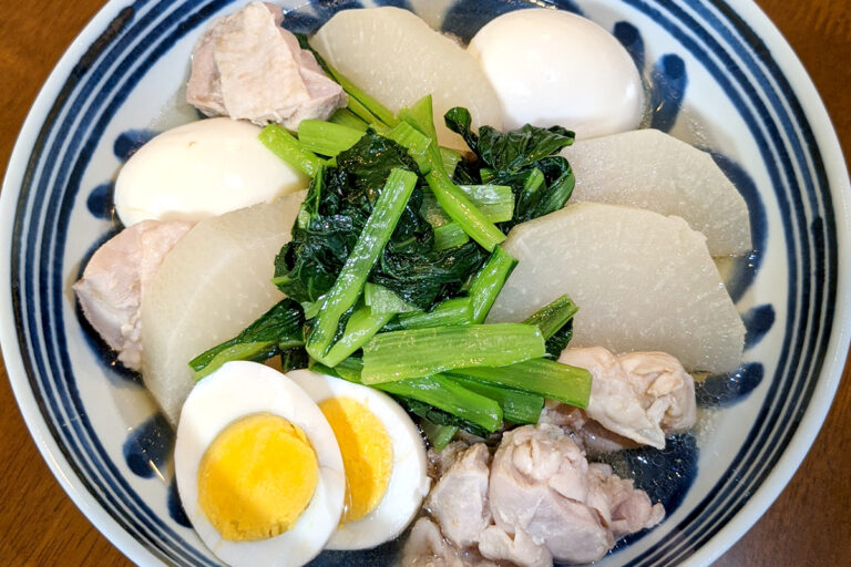 鶏肉と大根のあっさり煮