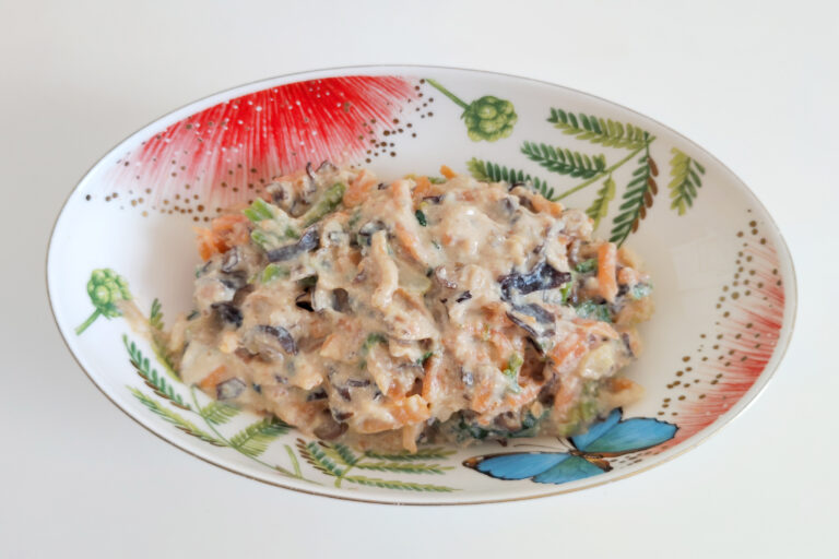 レンジで簡単クリーミー白和え