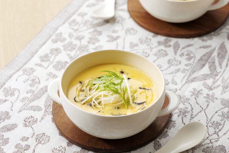 黒きくらげの茶碗蒸し