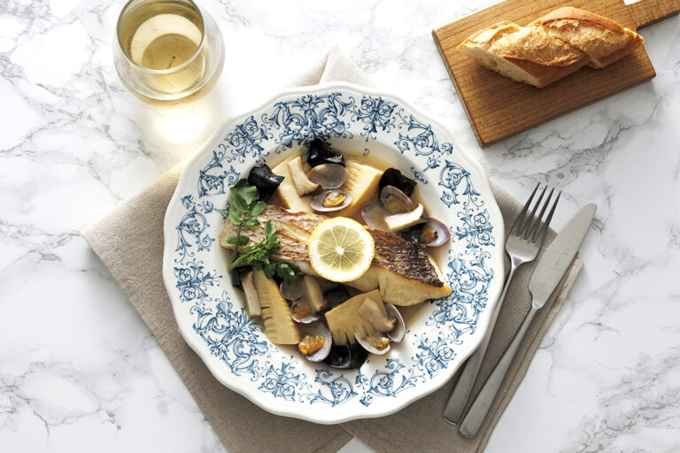 春のアクアパッツァ